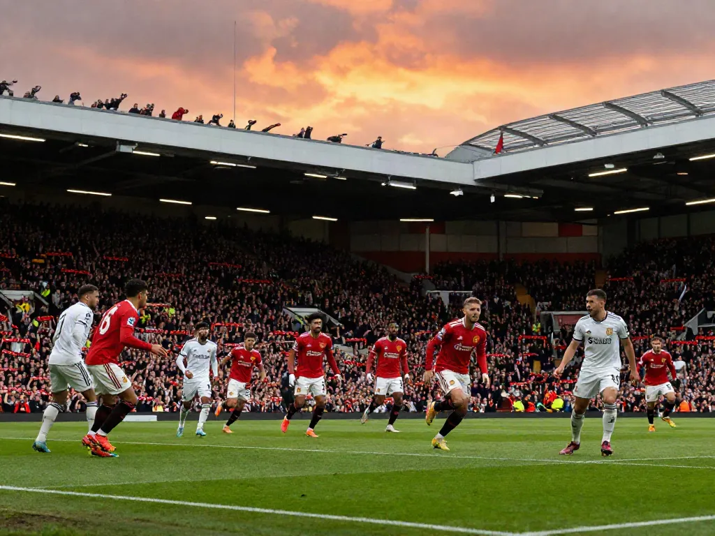 Manchester United vs Liverpool match showcasing rivalry and passion.