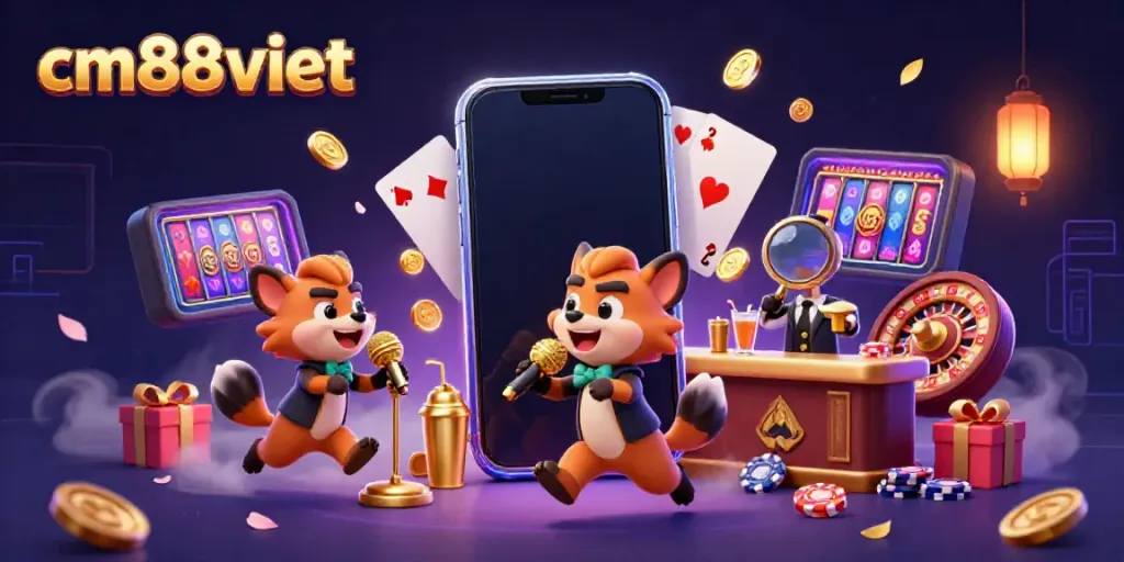 Experience laughter and excitement at cm88viet casino with hyena characters energizing the scene.