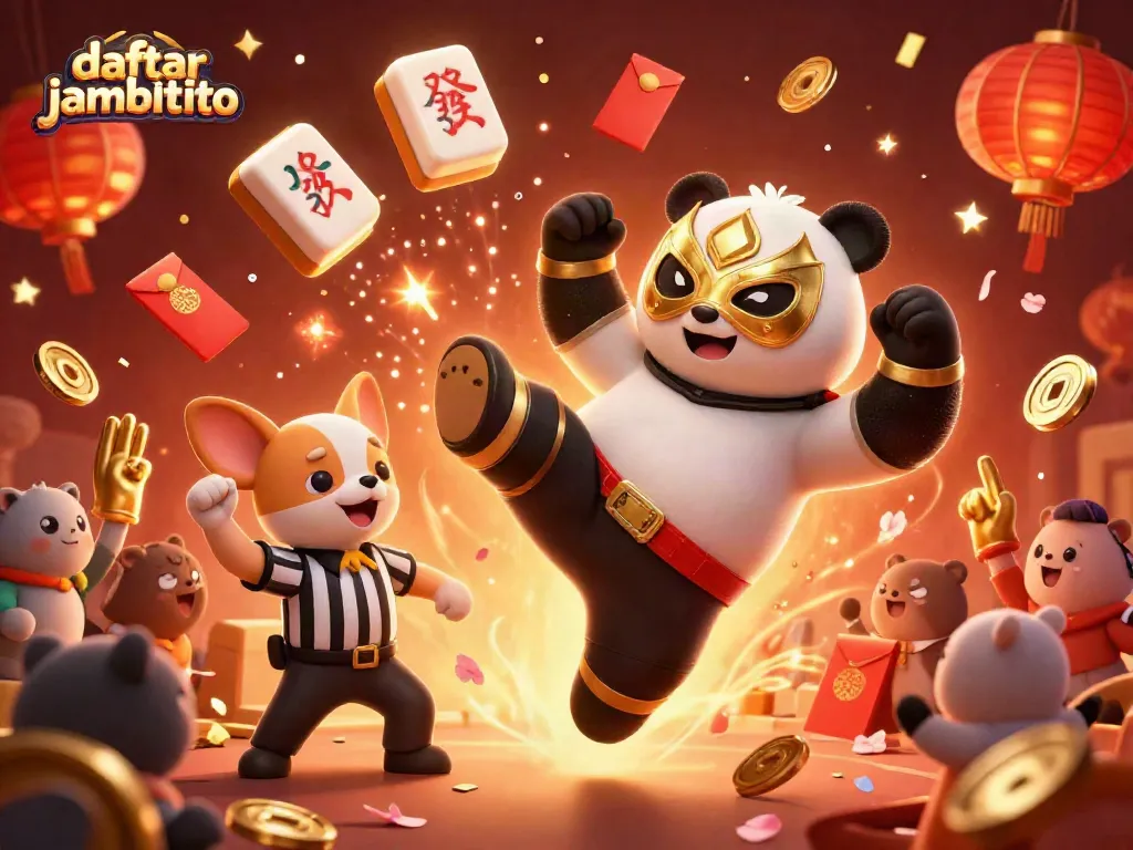 Experience the excitement of daftar jambitoto with our vibrant 3D illustration capturing thrilling moments in online gambling.