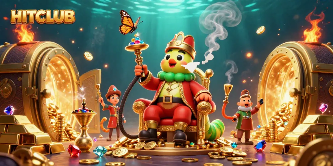 Win big at HITCLUB with poker-themed treasure and cinematic 3D art