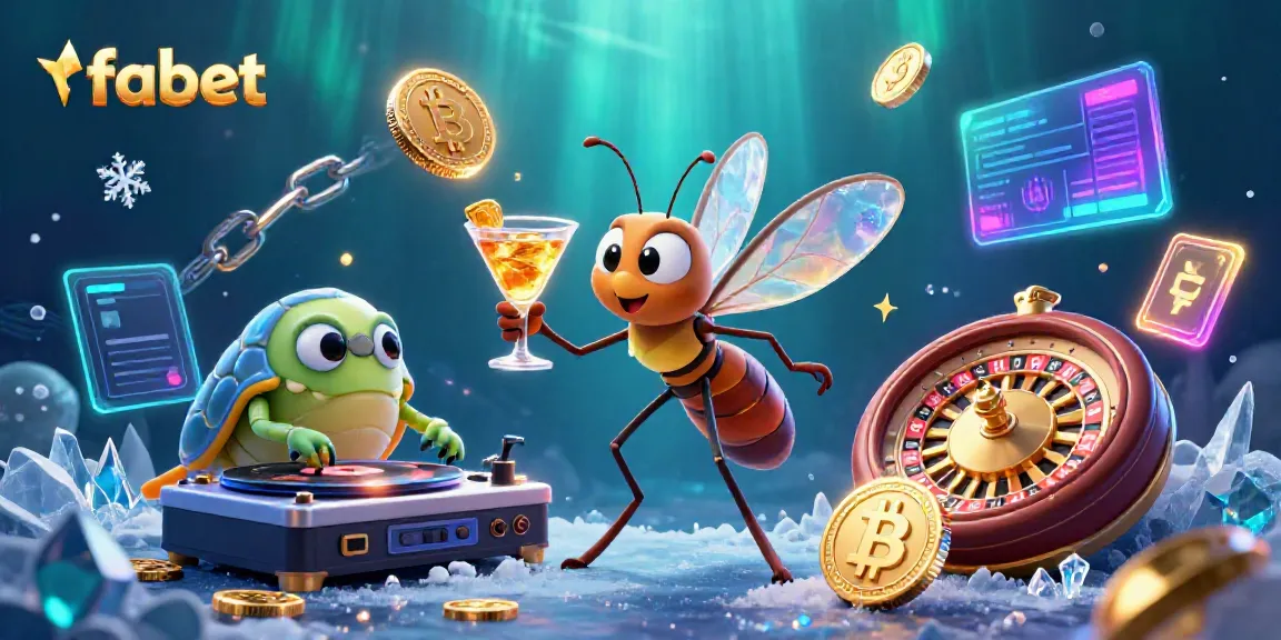 Experience fabet's vibrant casino scene with unique characters and crypto excitement!