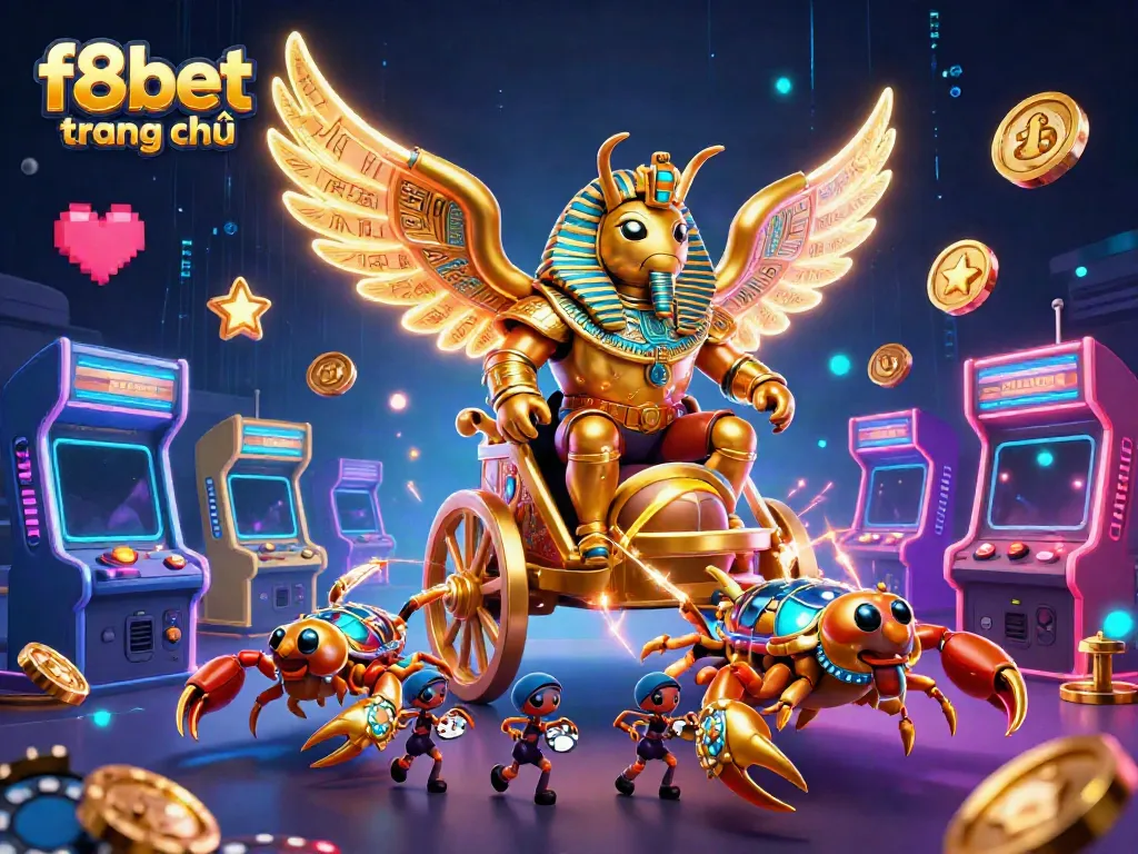 Experience vibrant gaming with f8bet trang chủ featuring dazzling characters and casino elements.