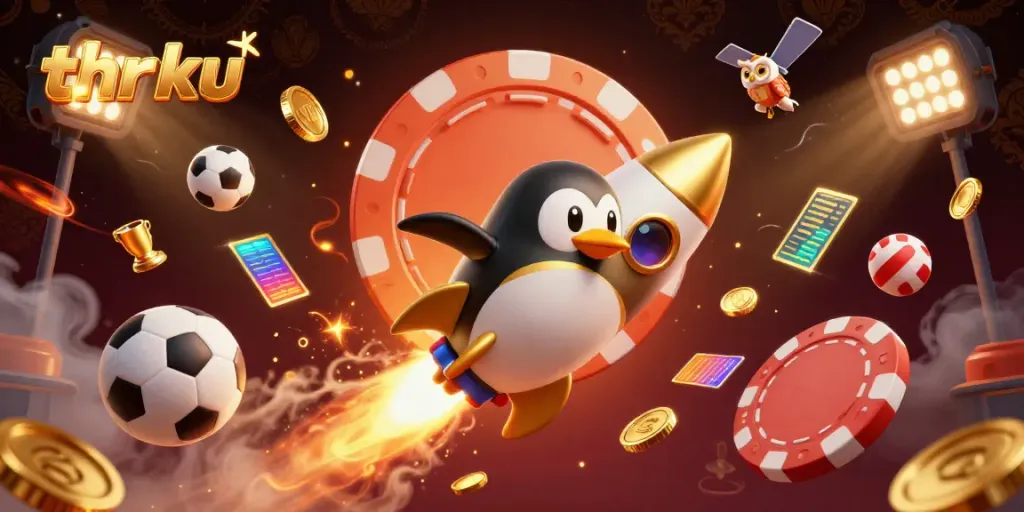Experience thrilling gaming with thr ku in a dynamic casino-inspired universe!