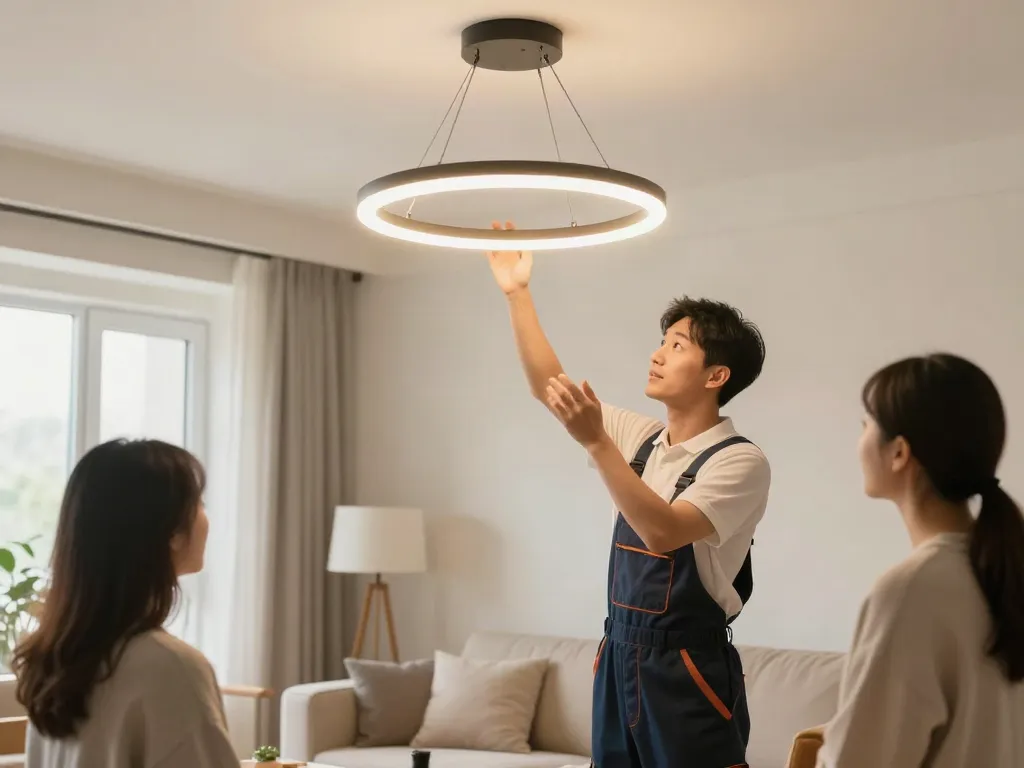 Acoperiri de lustre LED de la un furnizor de servicii locale de încredere.